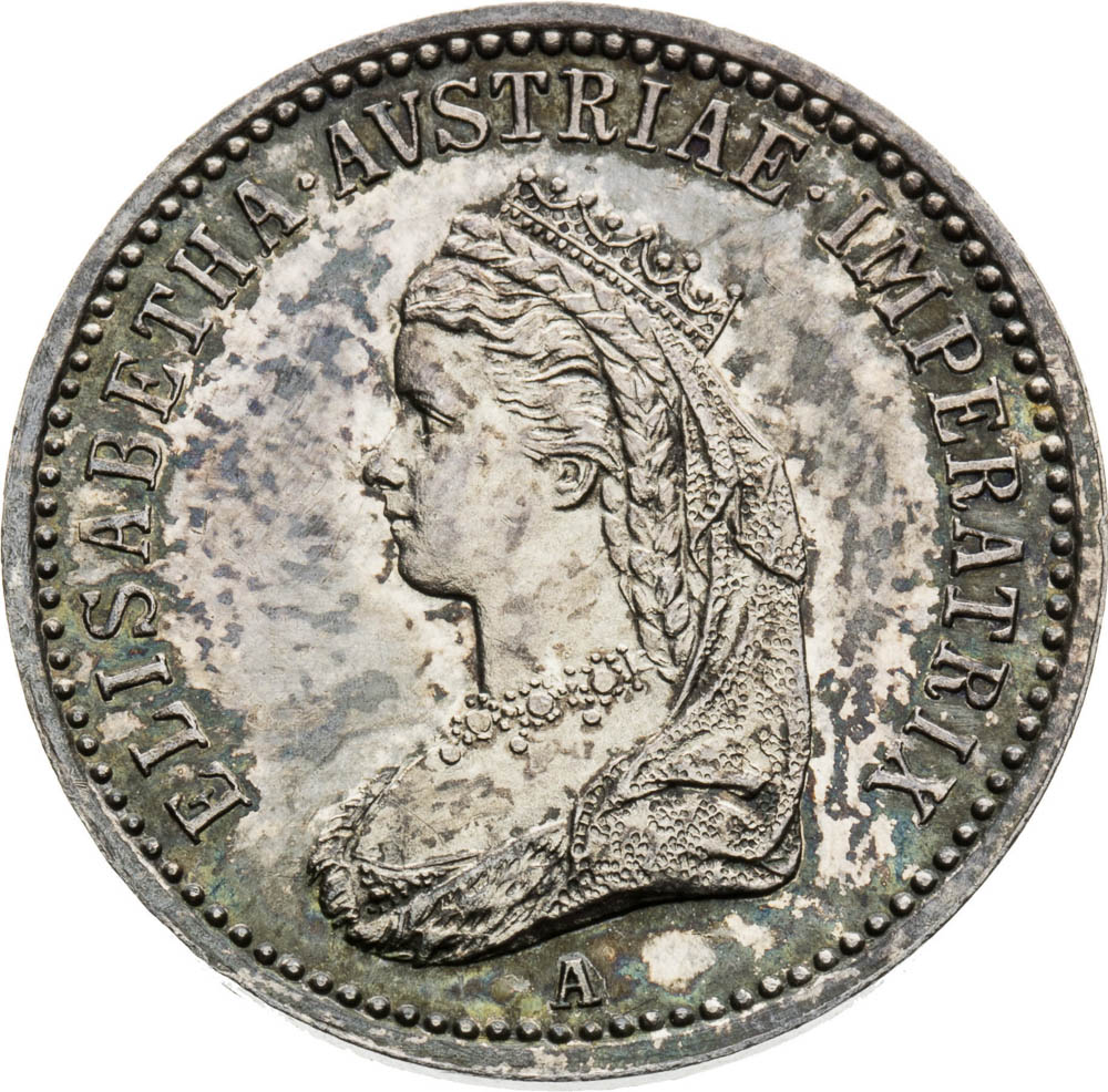 Silver Token 1867 - front