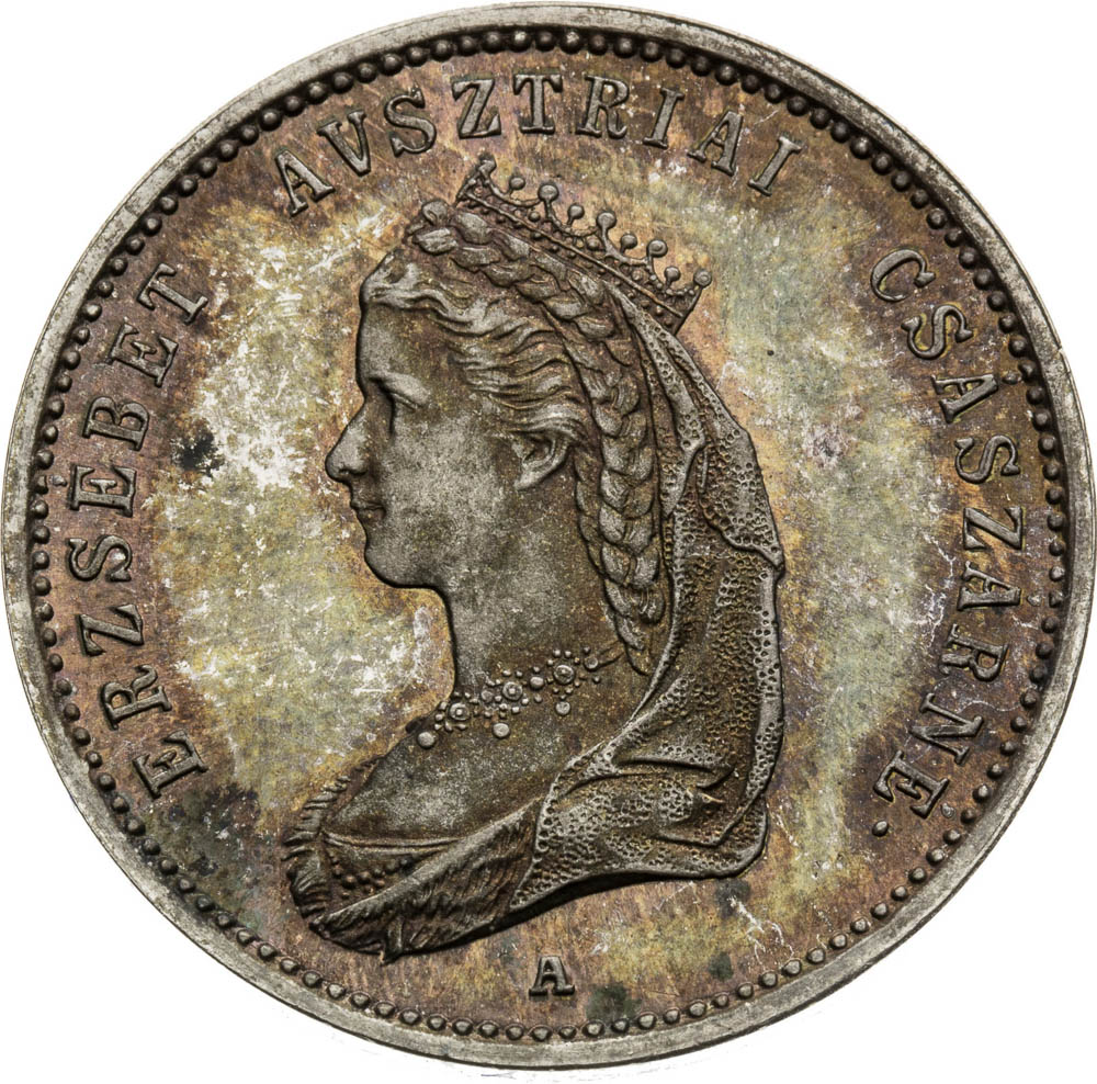 Silver Token 1867 - front