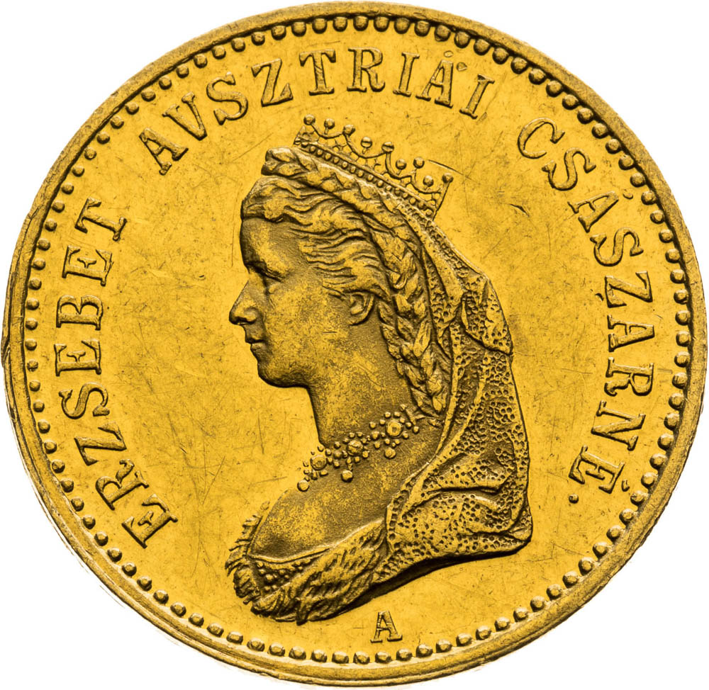 Gold Token 1867 (Ducat) - front