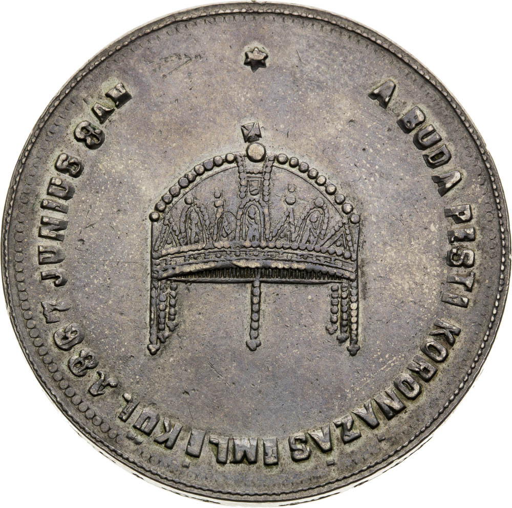 Silver Medal 1867 - front