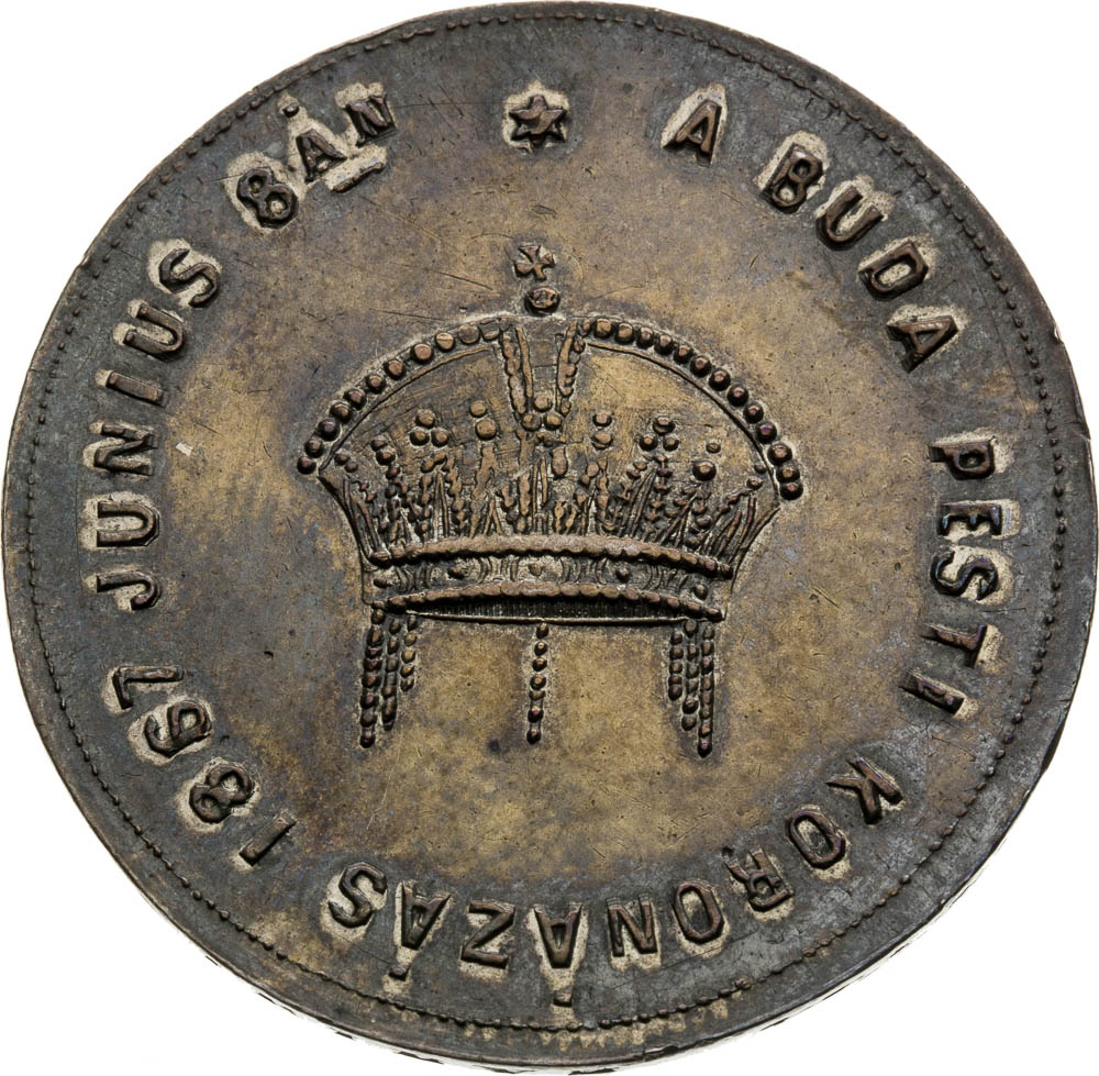 Silver Medal 1867 - front