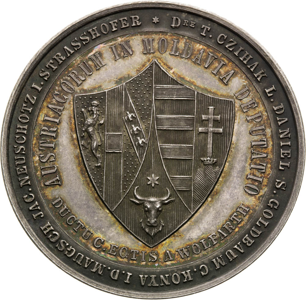 Silver Medal 1867 - back