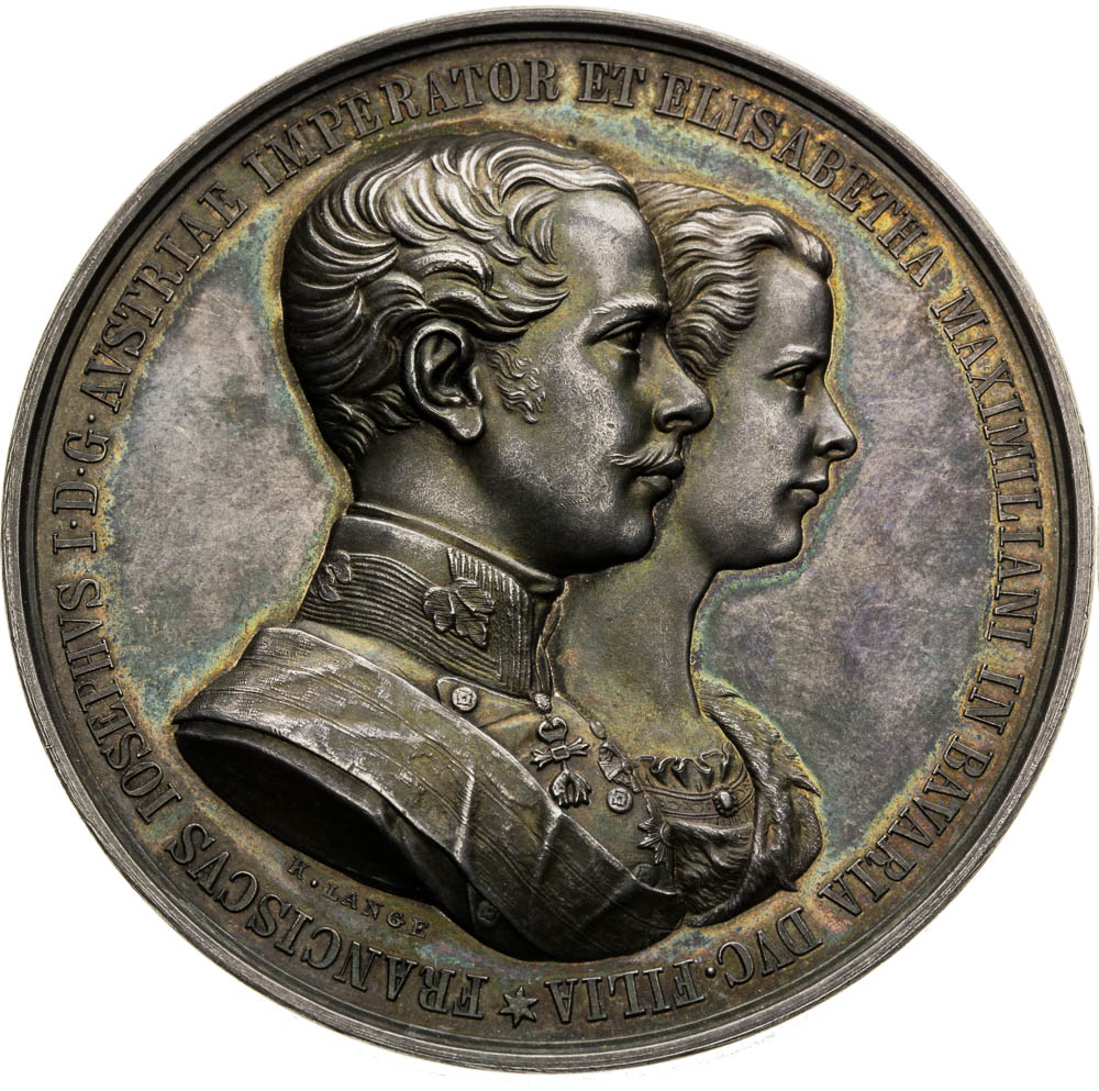 Silver Medal 1854 - front