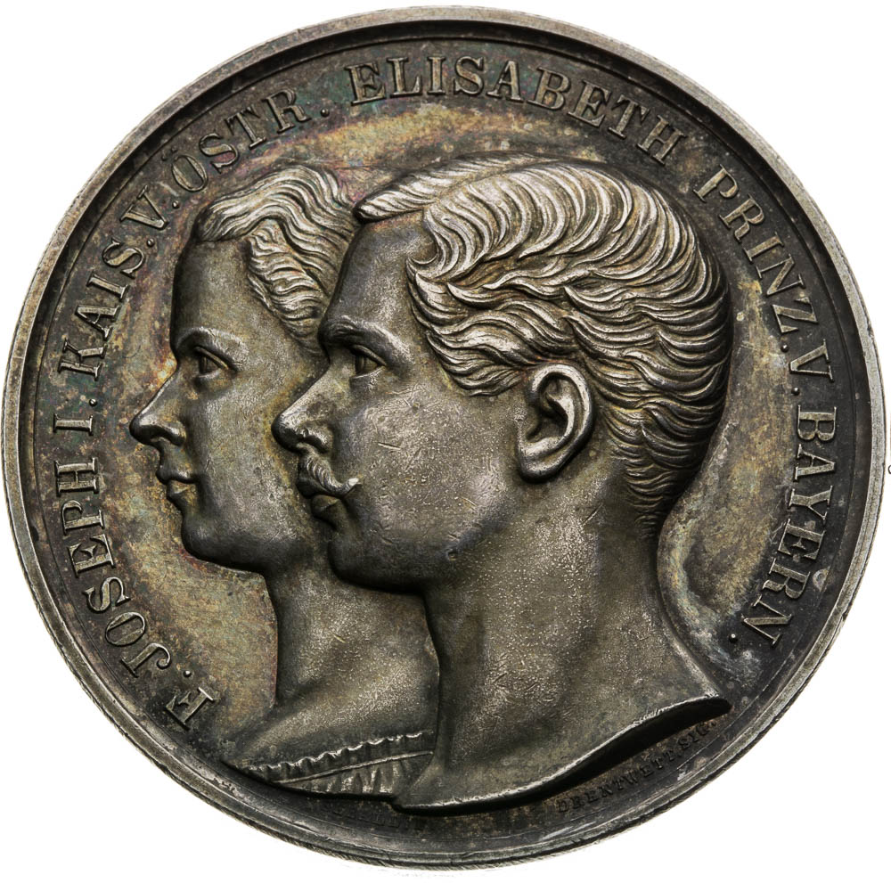 Silver Medal 1854 - front