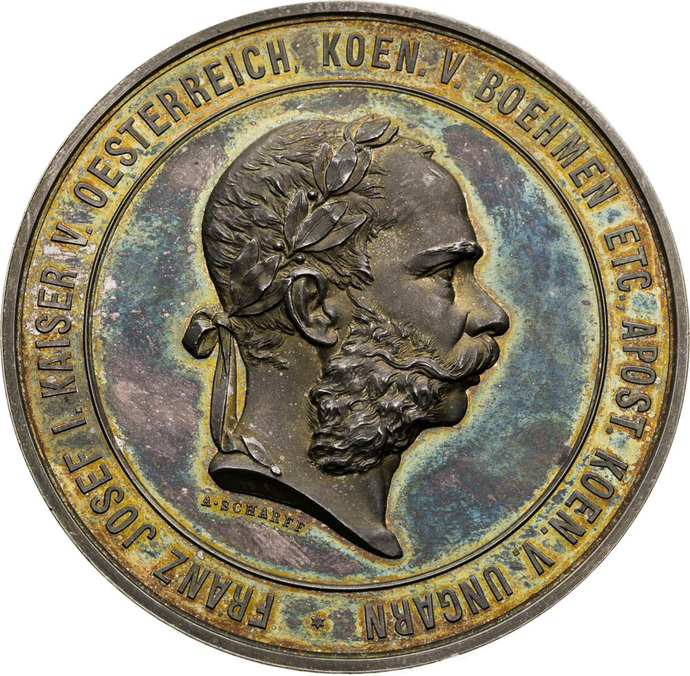 Silver Medal 1873 - front