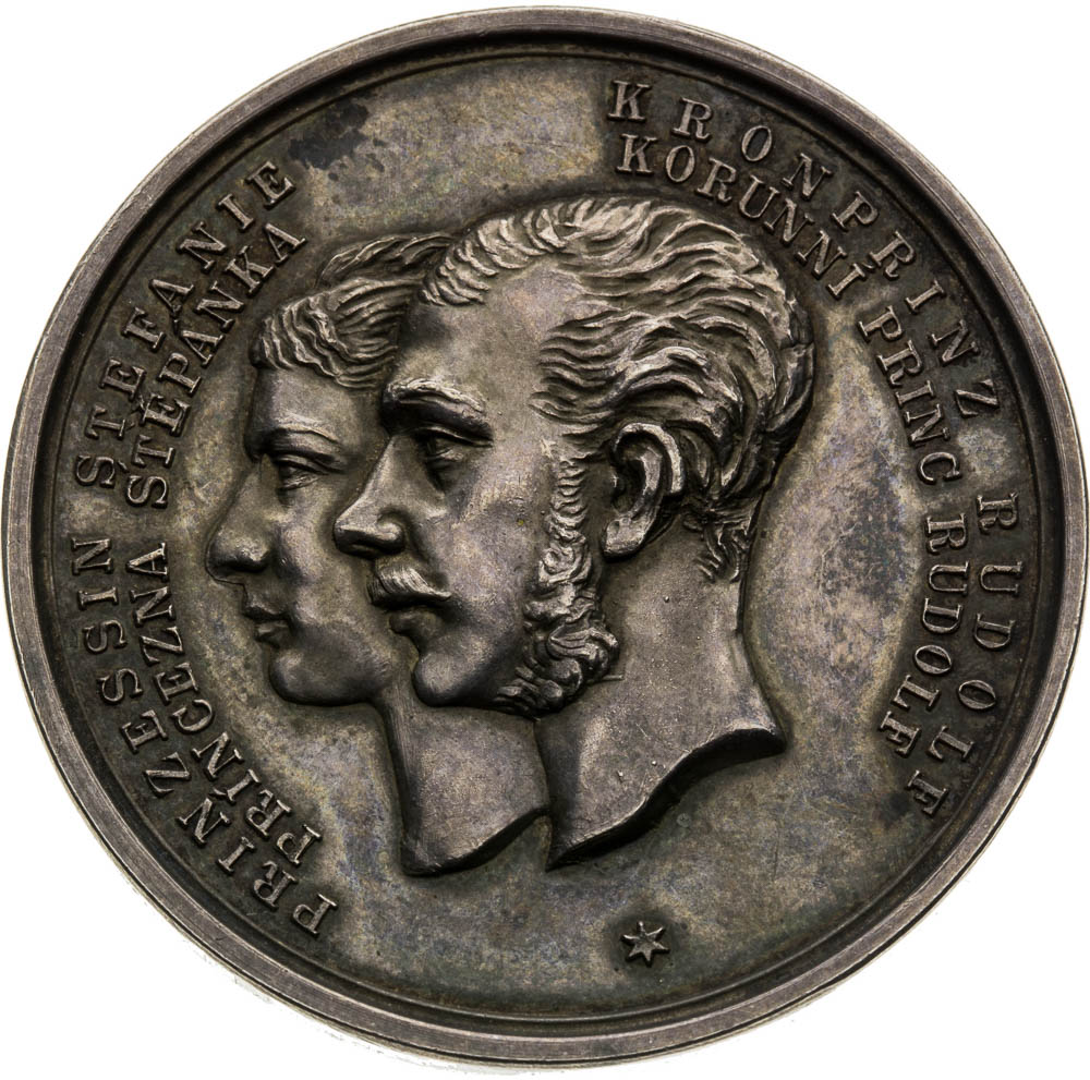 Silver Medal 1881 - front