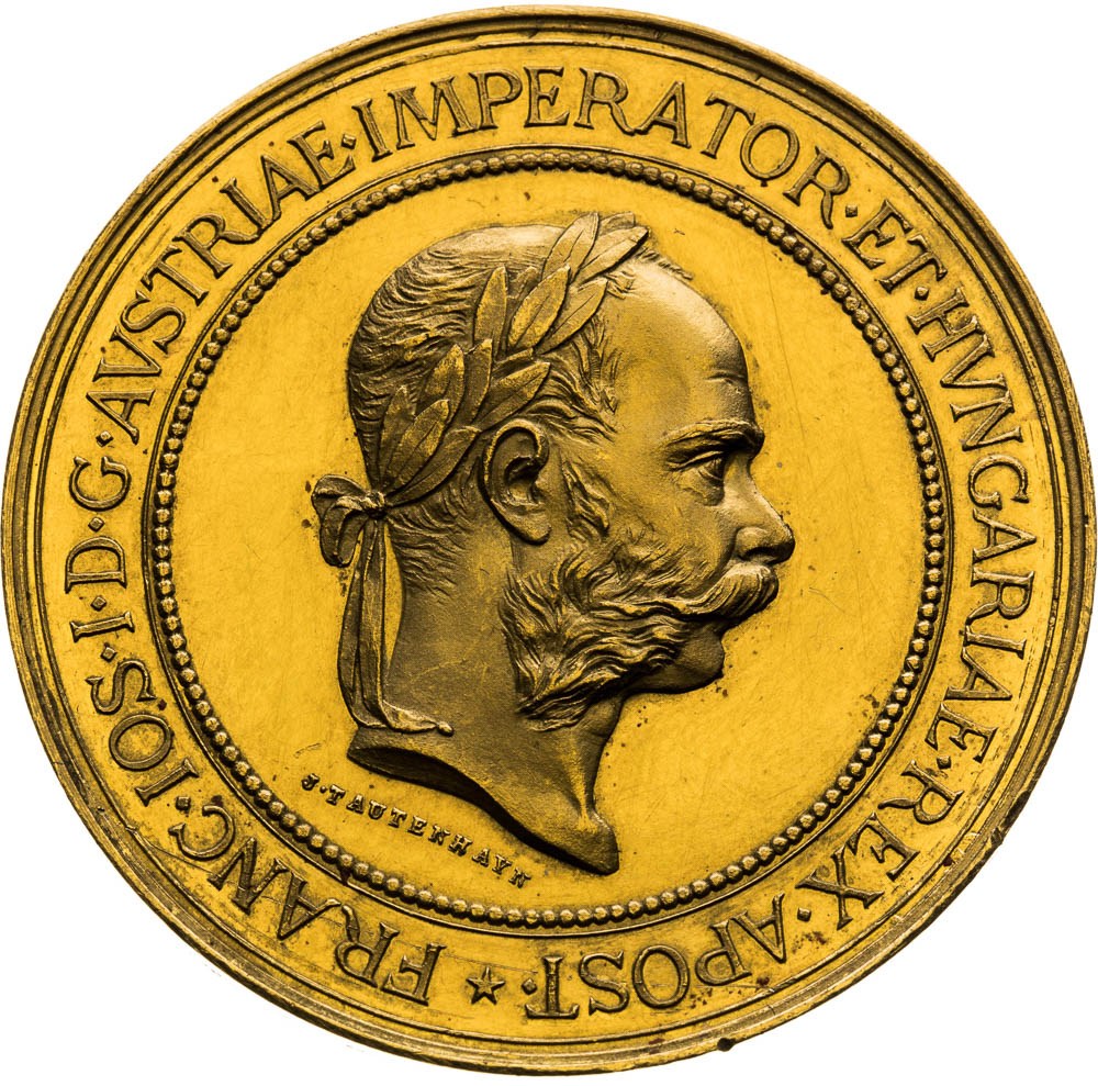 Gold Medal 1890 (10 Ducats) - front
