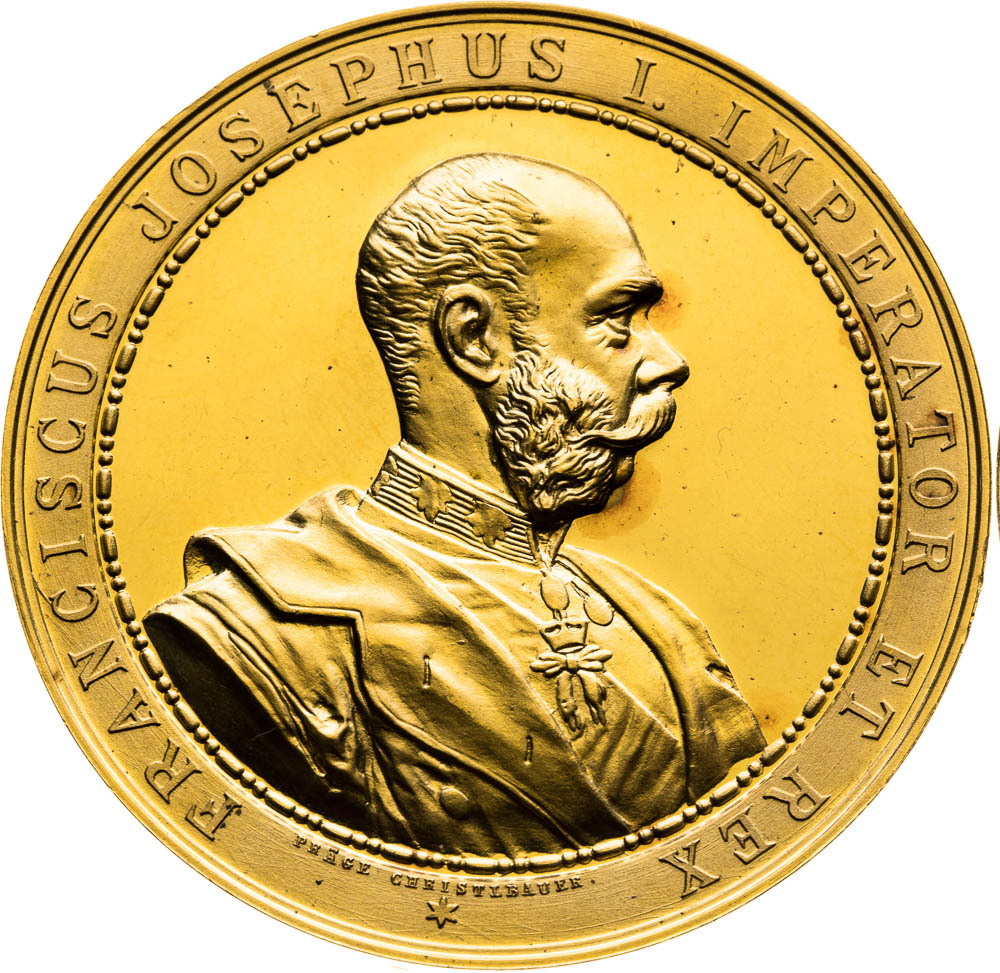 Gold Medal 1892 (25 Ducats) - front
