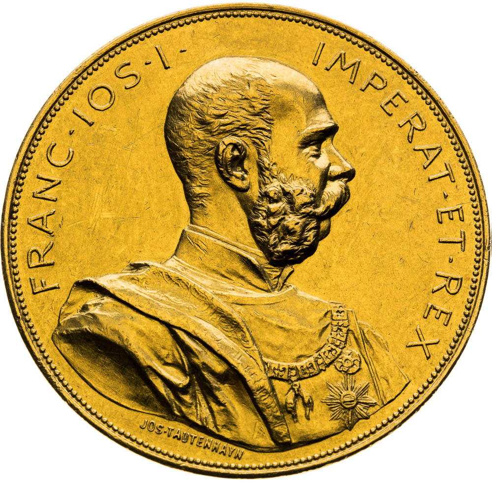 Gold Medal 1898 (8 Ducats) - front