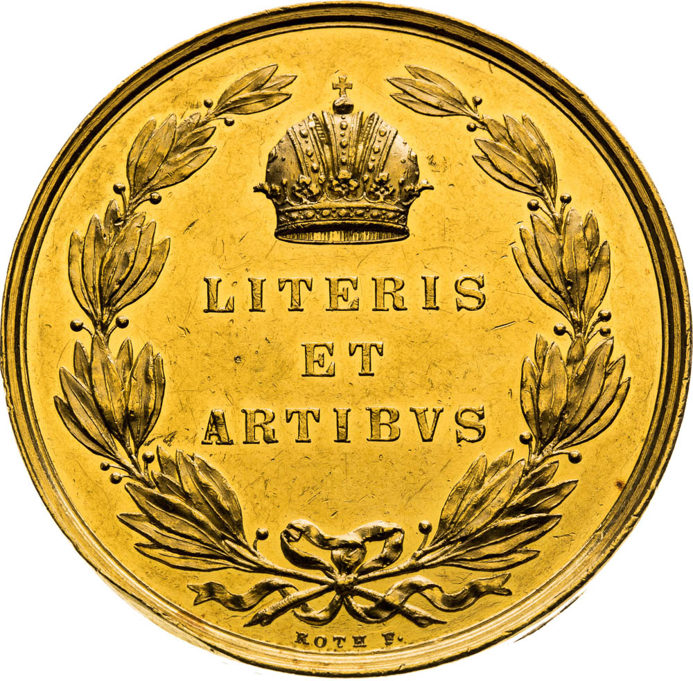 Gold Medal (12 Ducats) - back