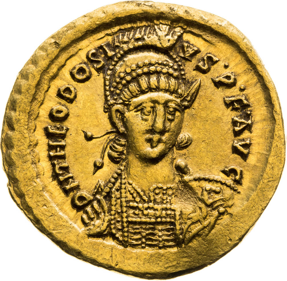 Solidus (441 - 450) - front