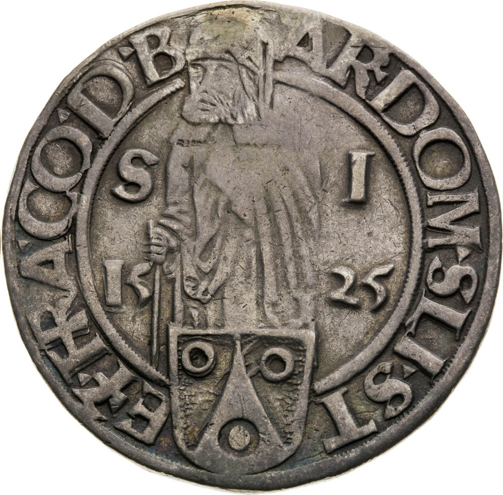 1/2 Thaler 1525 - back