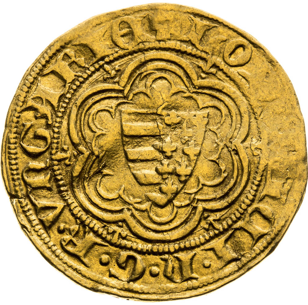 Goldgulden (1366 - 1368) - front
