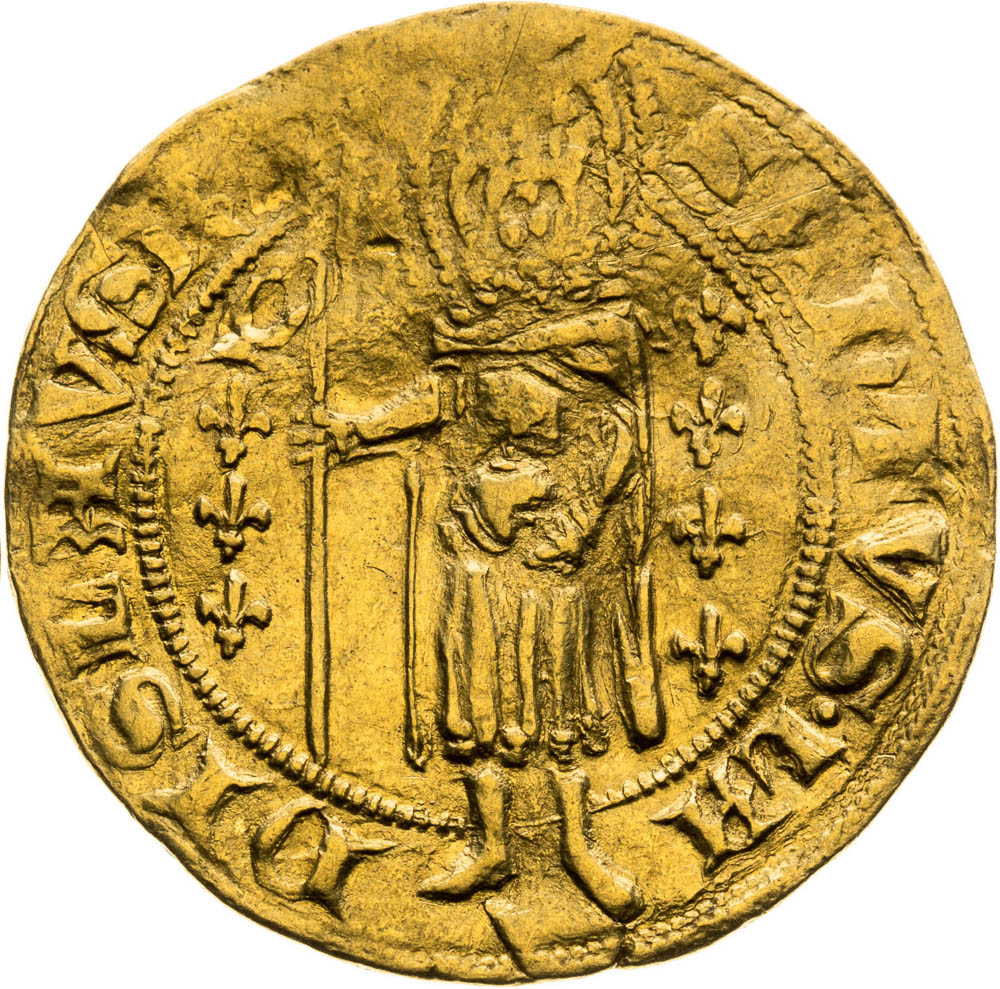 Goldgulden (1366 - 1368) - back