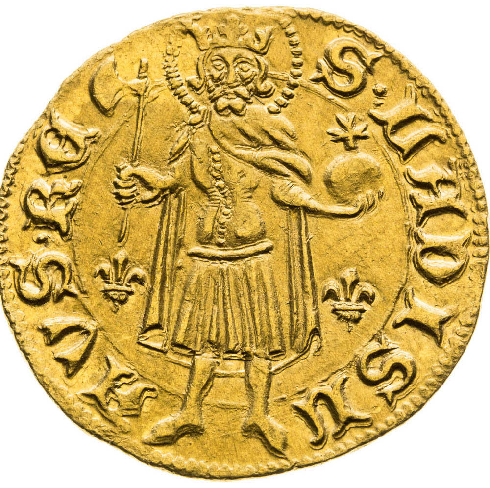 Goldgulden (1387 - 1389) - back