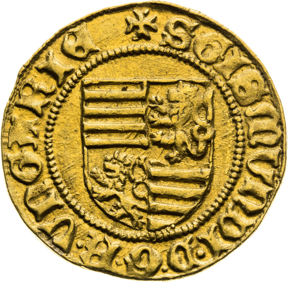 Goldgulden (before 1410) - front