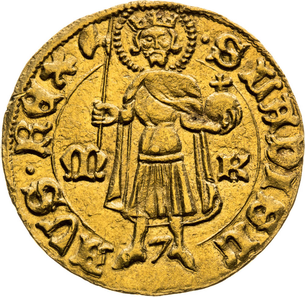 Goldgulden (1411 - 1419) - back