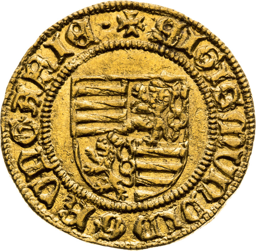 Goldgulden (1411) - front