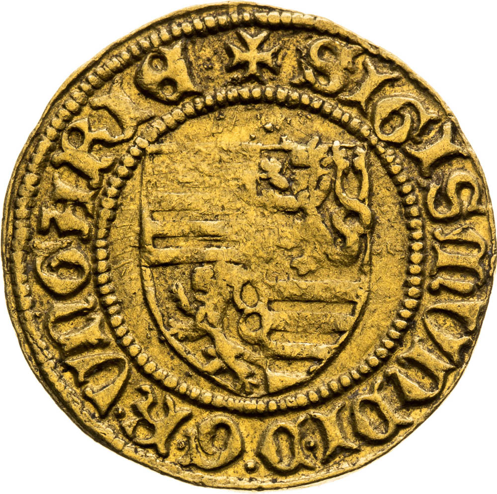 Goldgulden (1420) - front