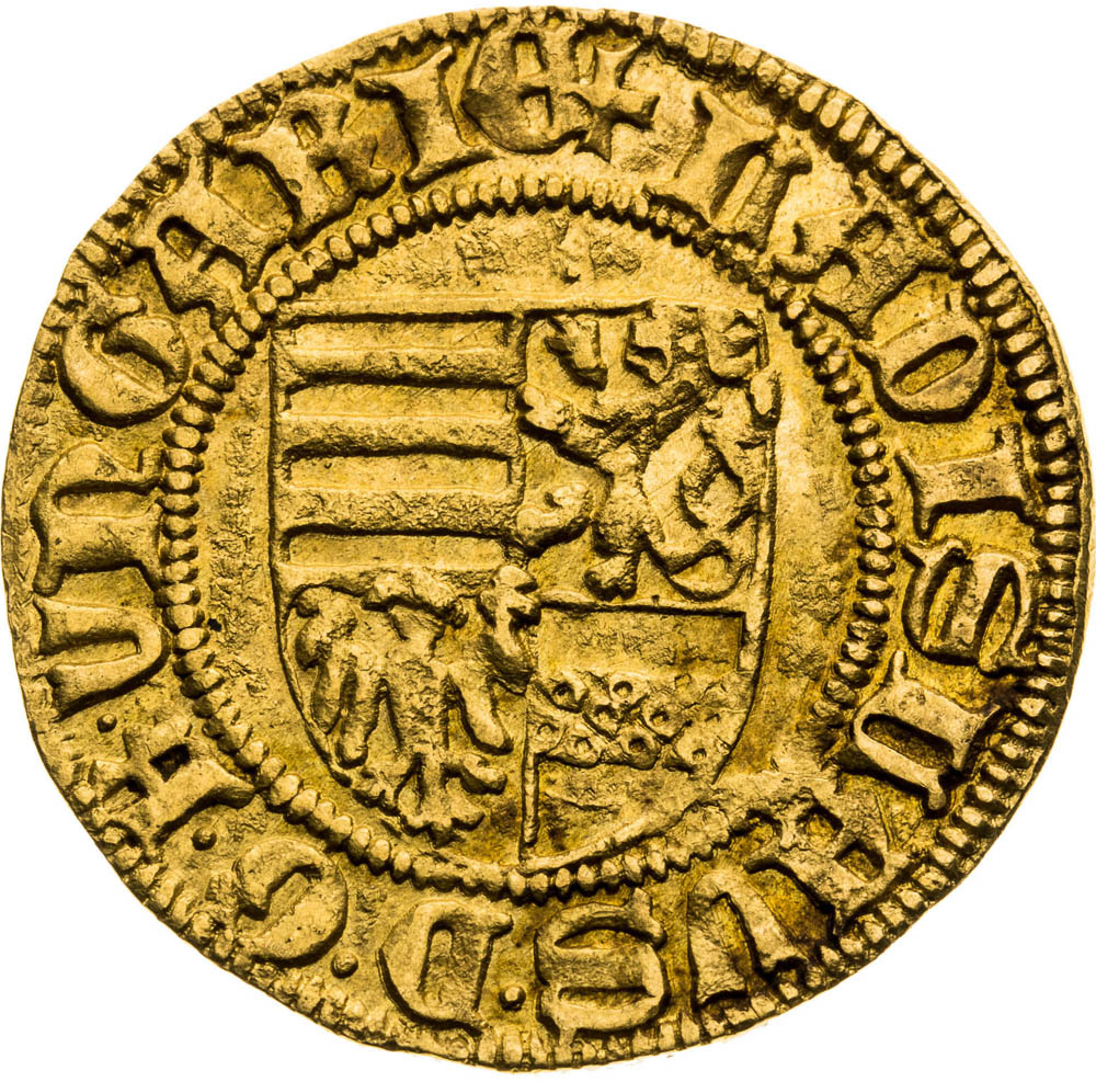 Dukát (1455) - averz