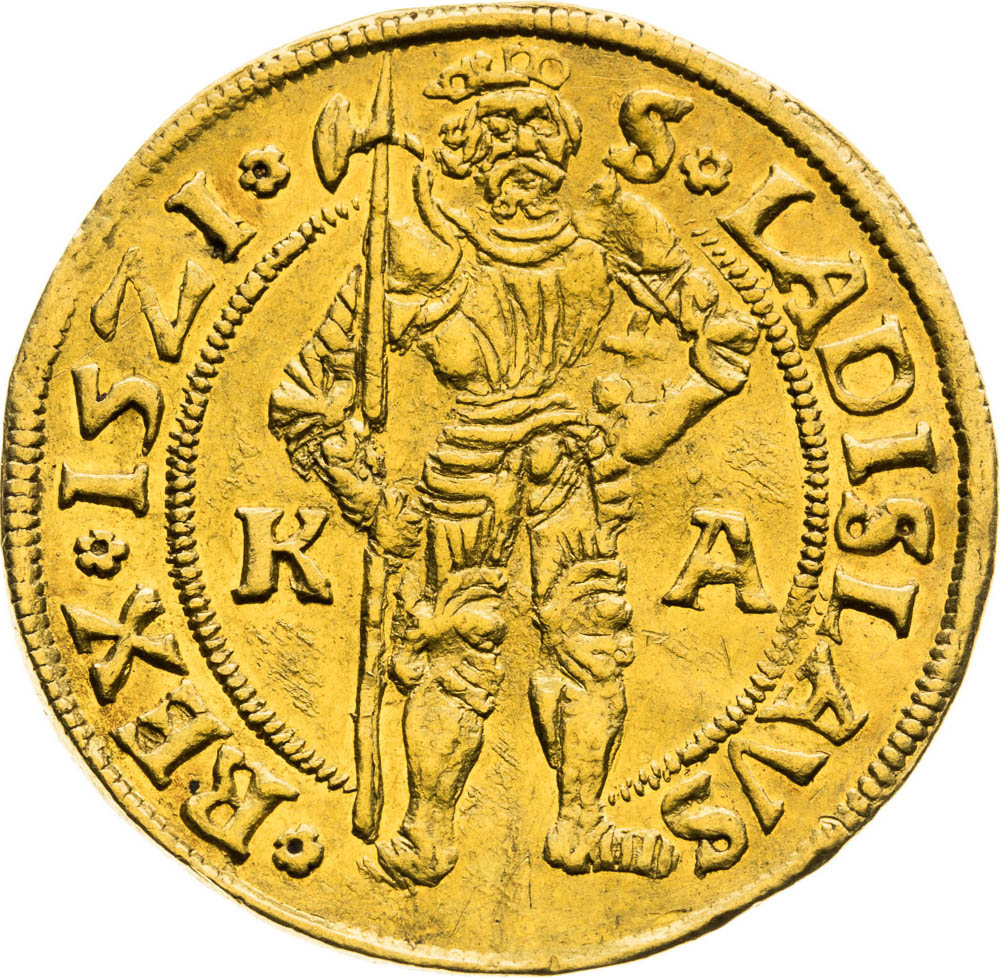 Goldgulden 1521 - back