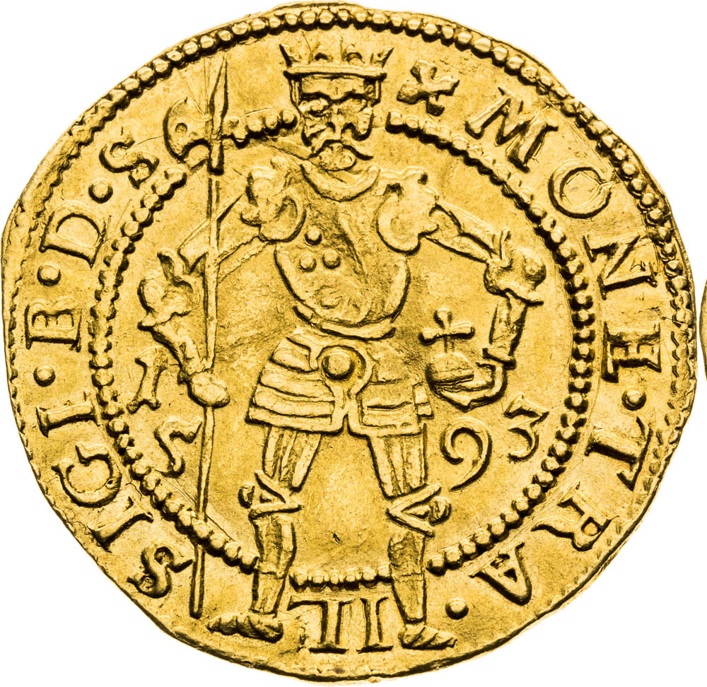 Ducat 1593 - front
