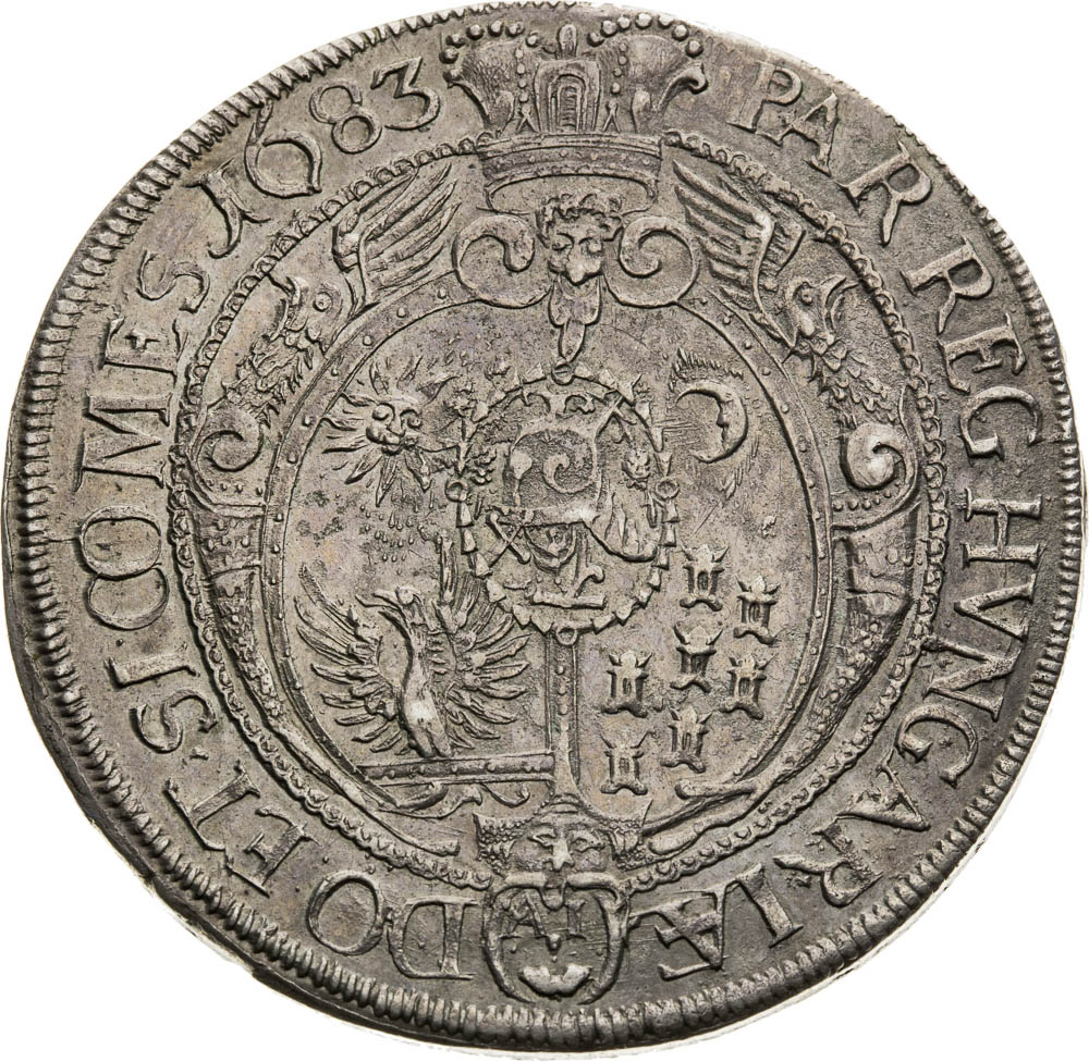 Thaler 1683 - back