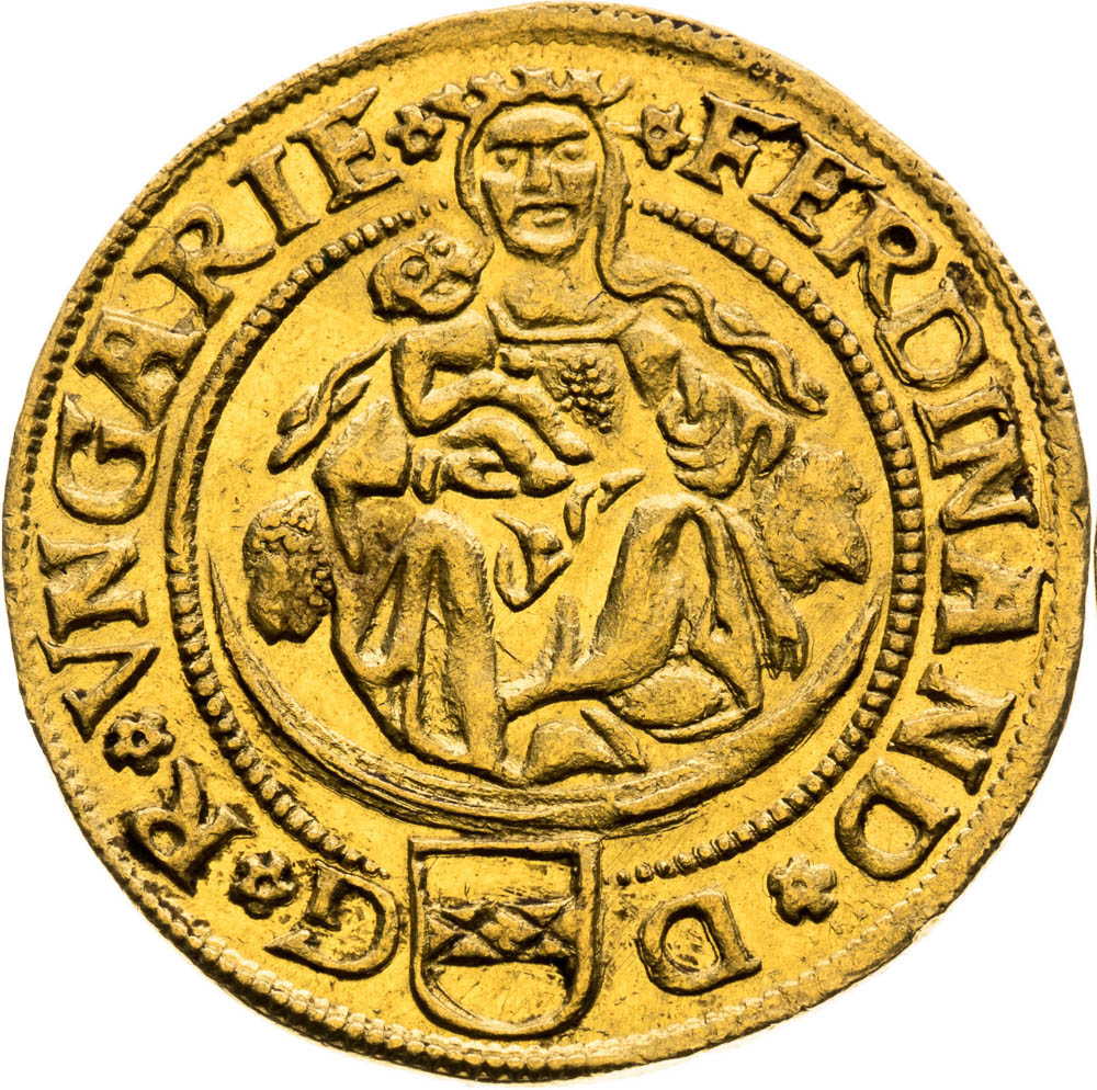 Dukát 1536 - averz