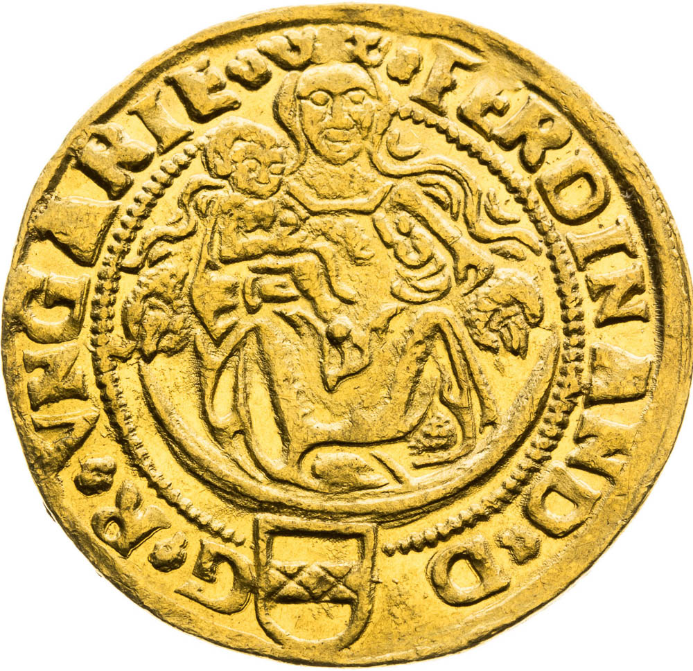 Dukát 1549 - averz