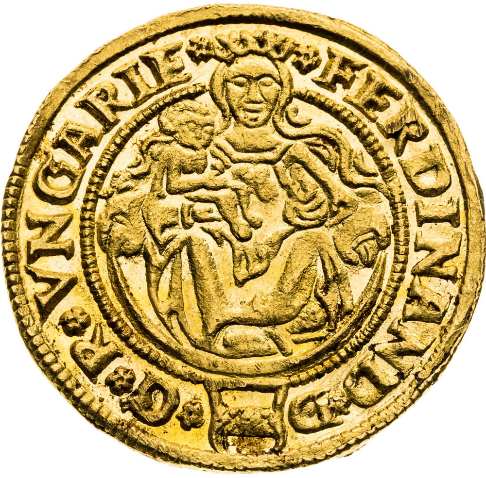 Dukát 1556 - averz