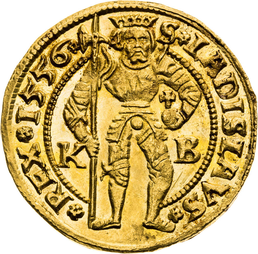 Dukát 1556 - reverz
