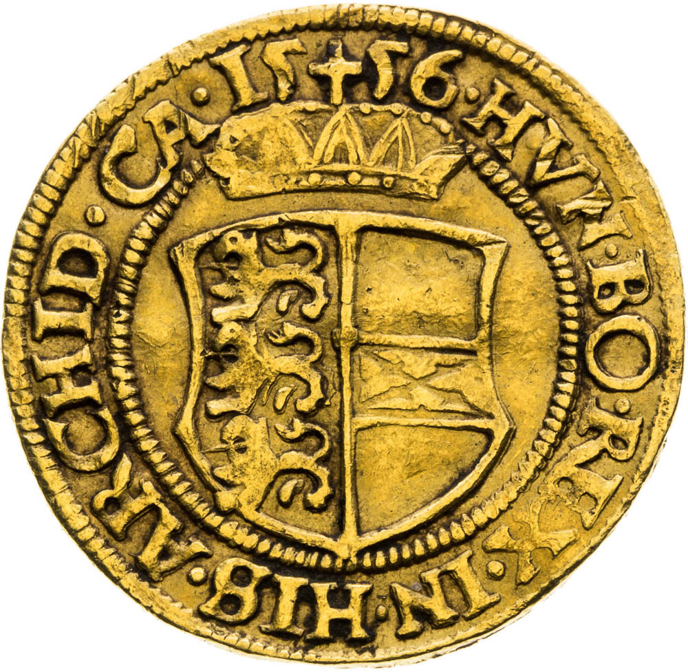 Dukát 1556 - averz