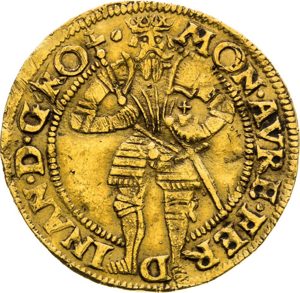 Dukát 1556 - reverz