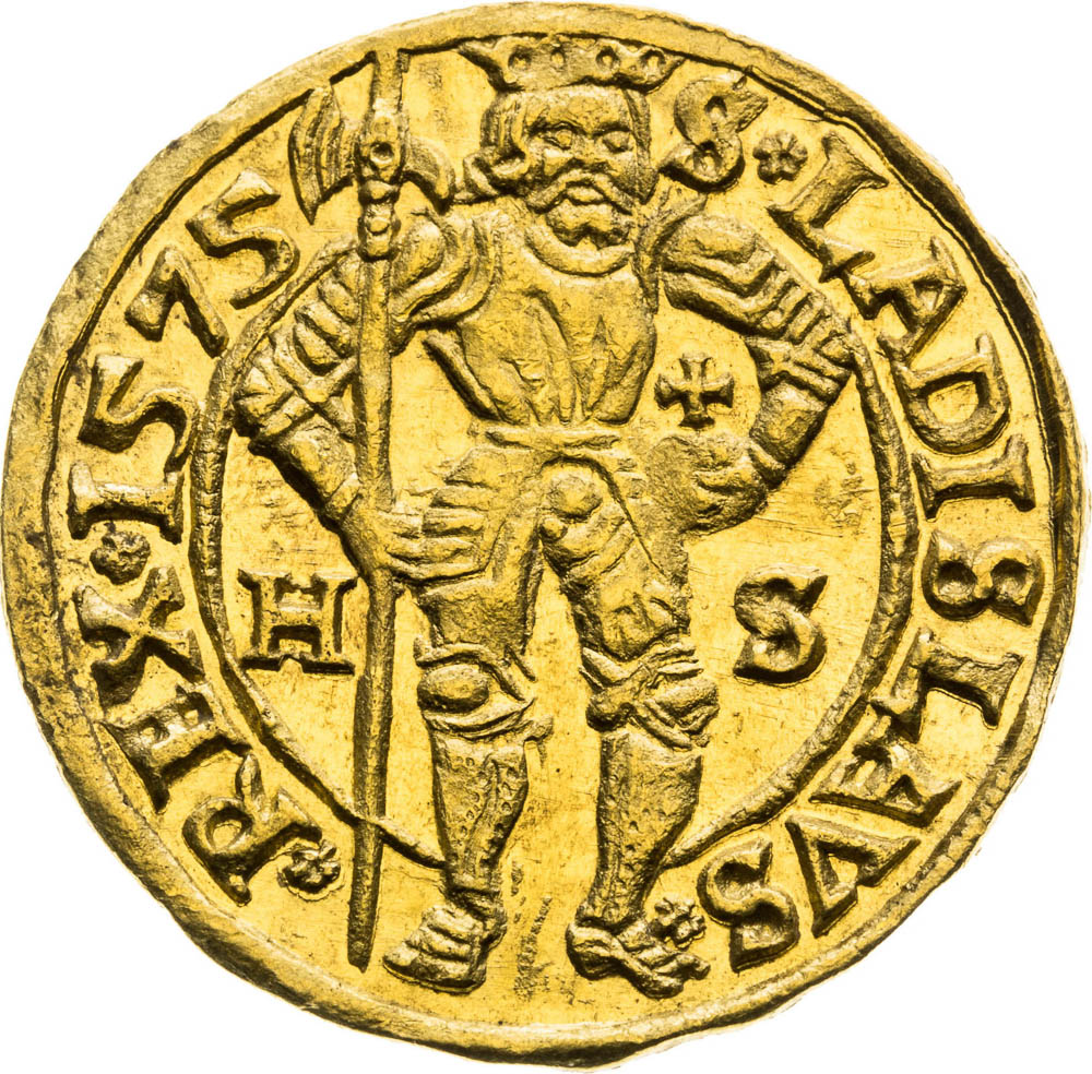 Dukát 1575 - reverz