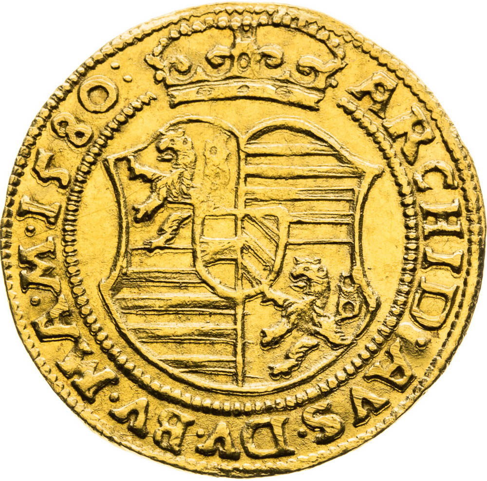 Ducat 1580 - back