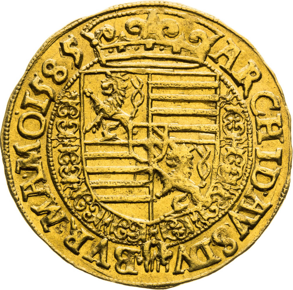 Ducat 1585 - back