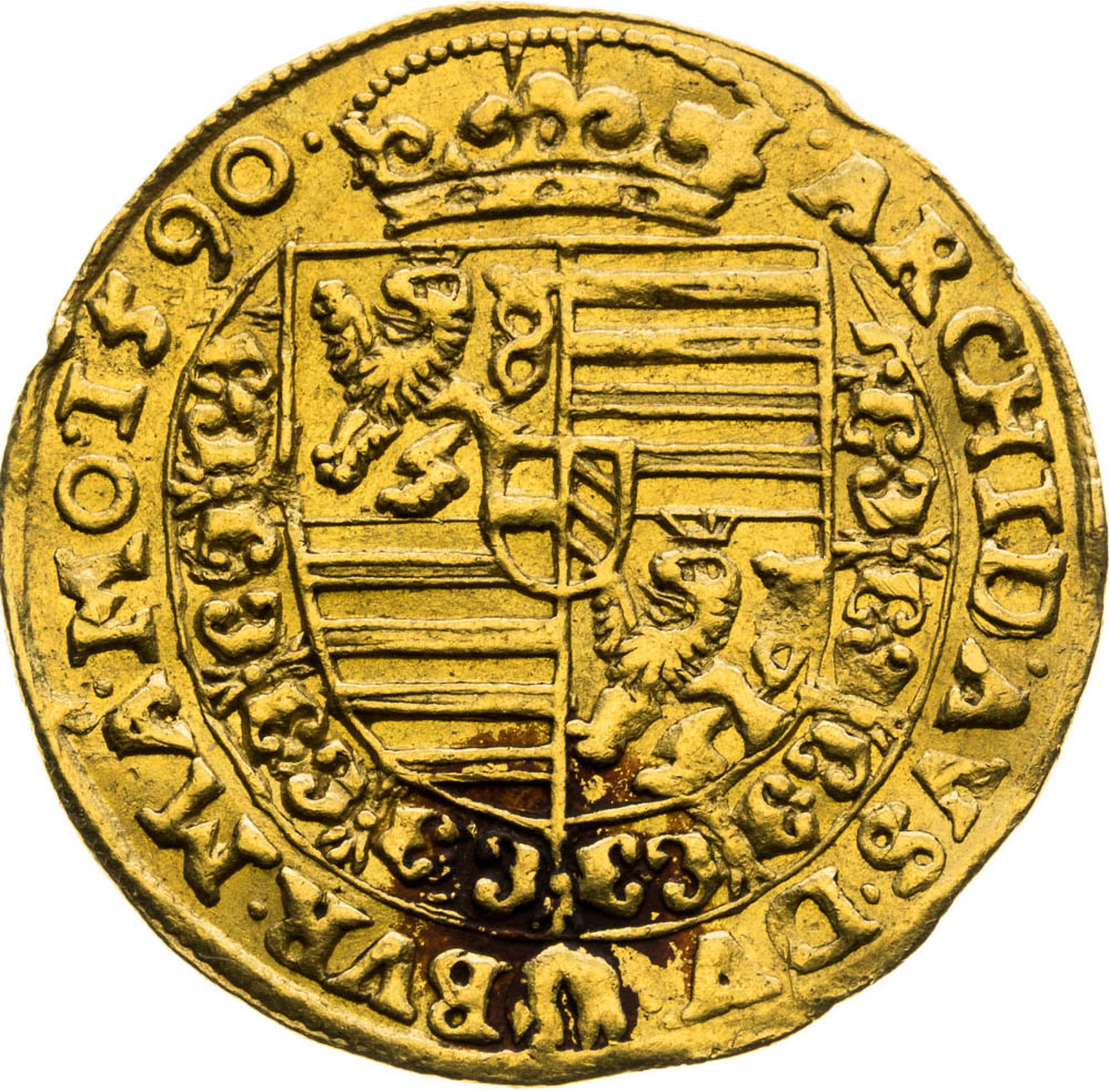 Ducat 1590 - back