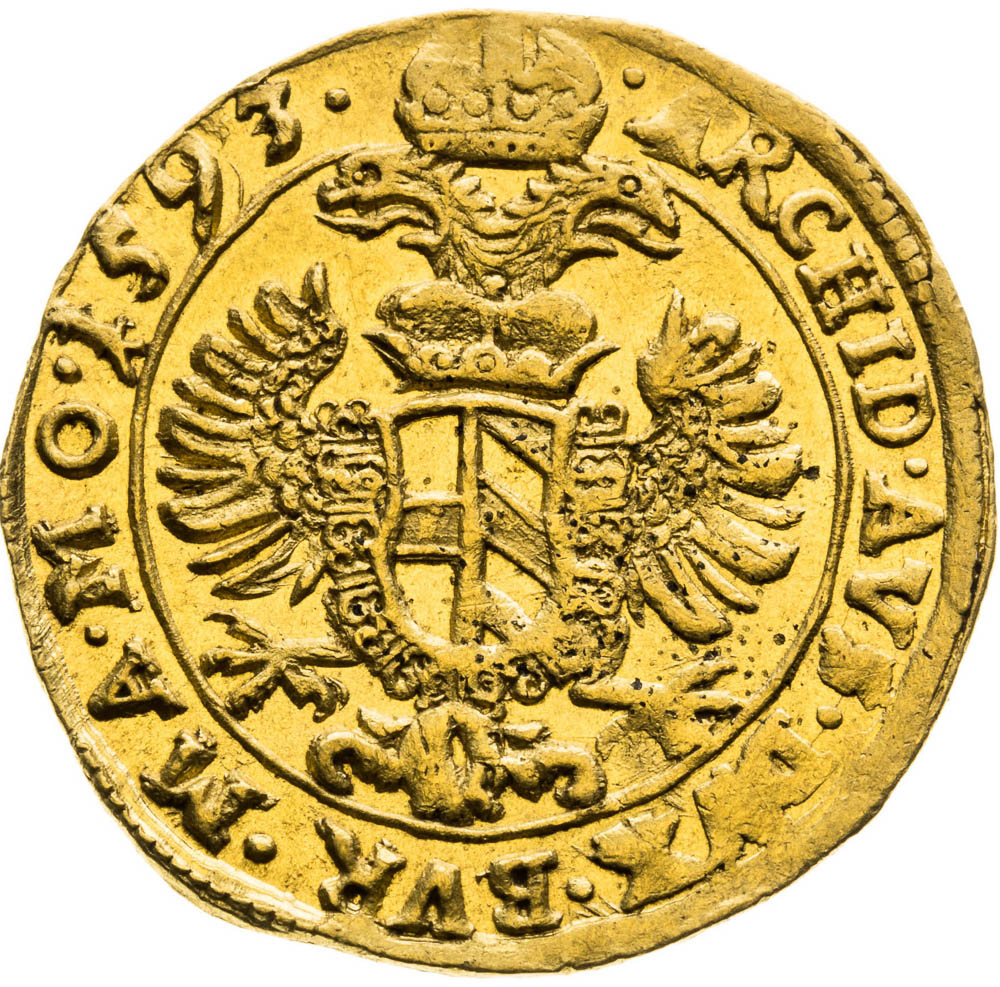 Ducat 1593 - back