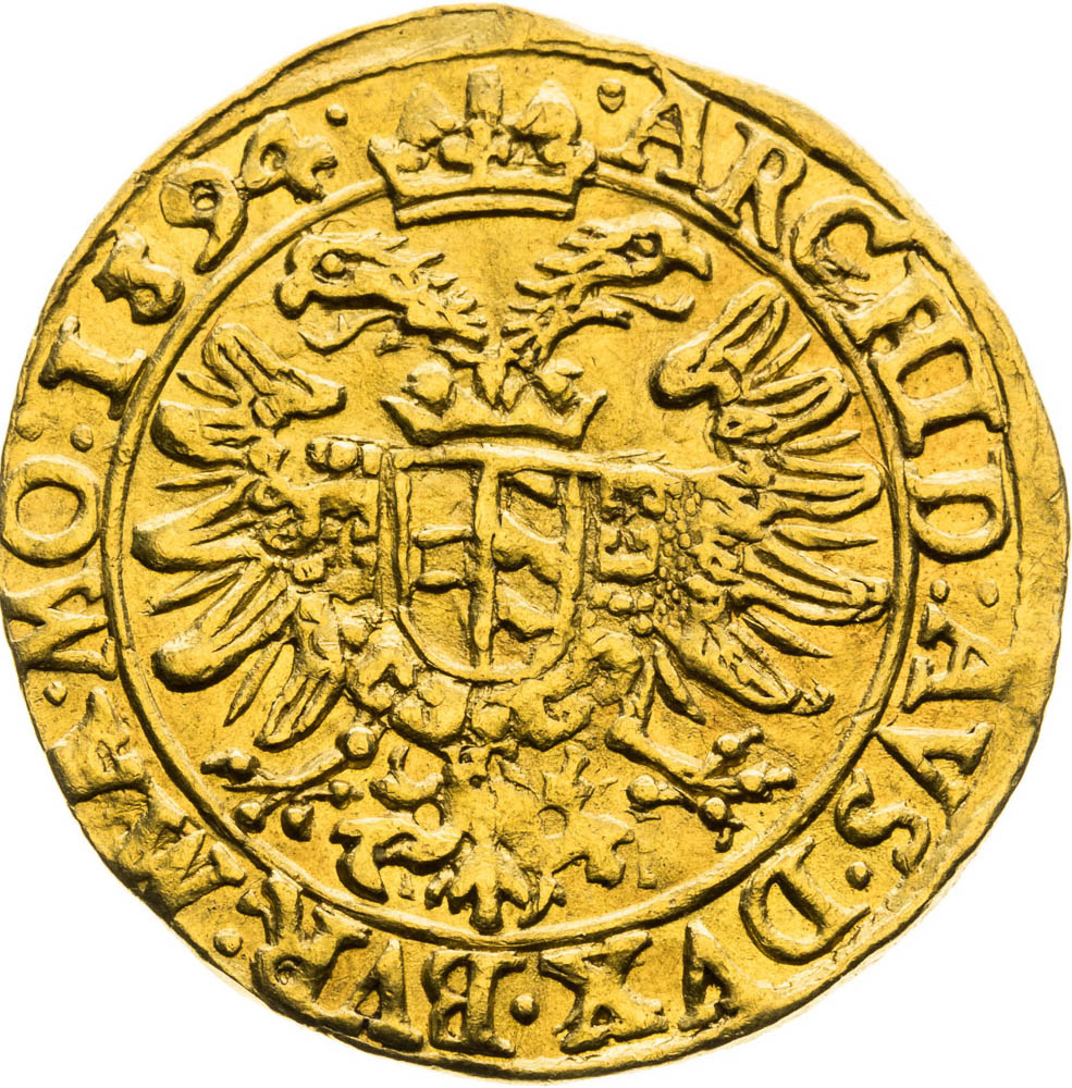 Ducat 1594 - back