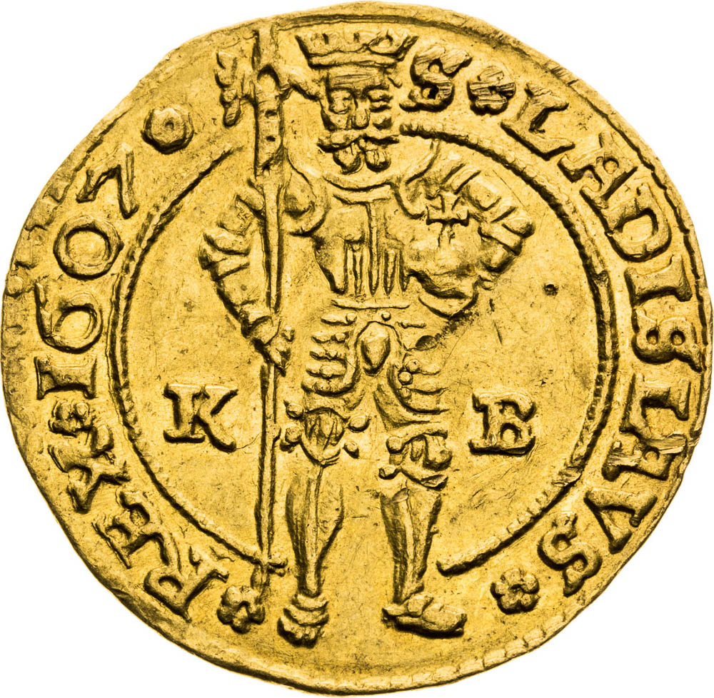 Ducat 1607 - back