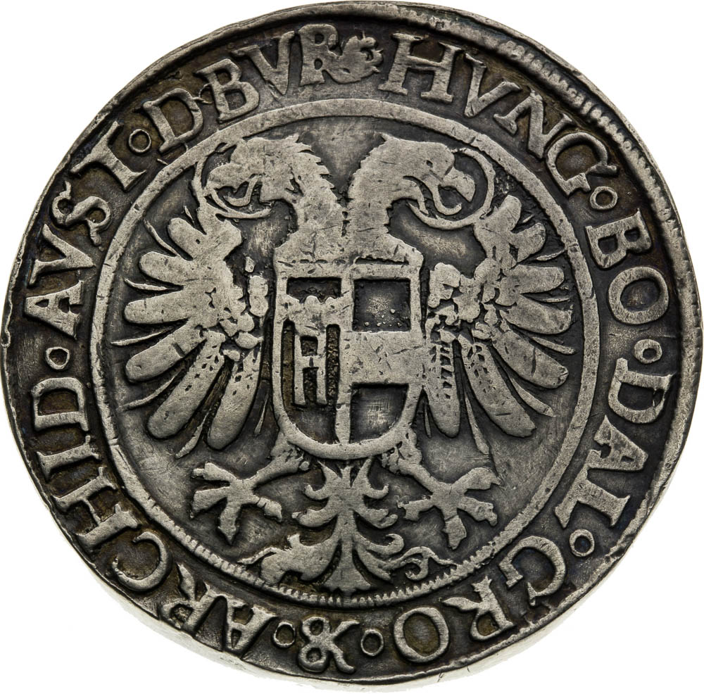 2 Thaler 1590 - back