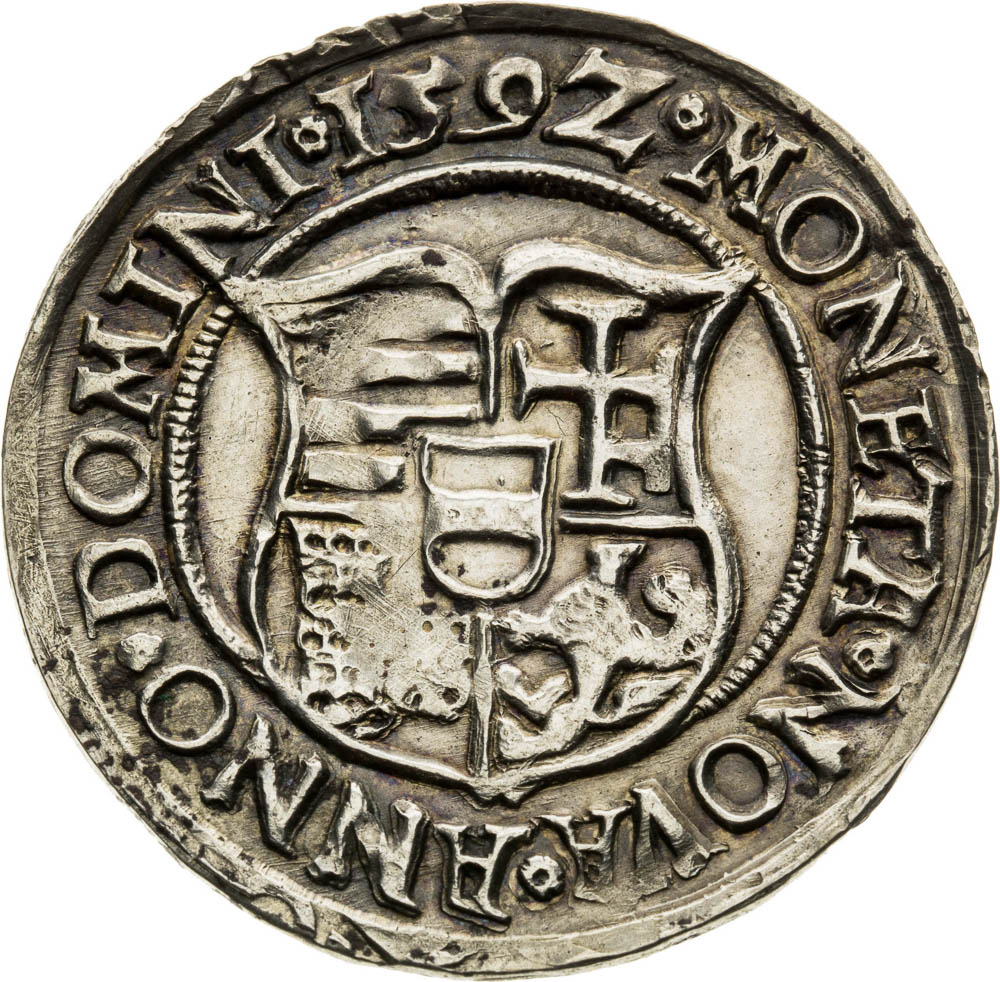 Groš 1592 - reverz