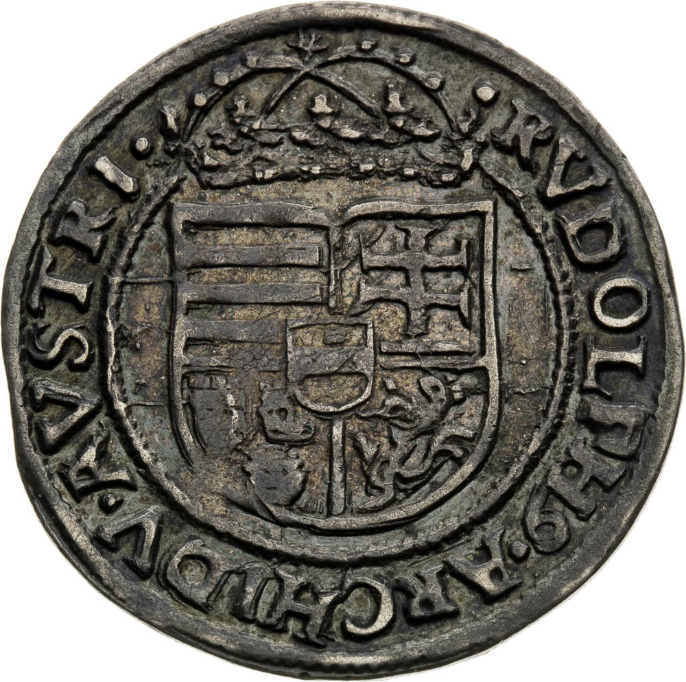 Stříbrný žeton 1572 - averz