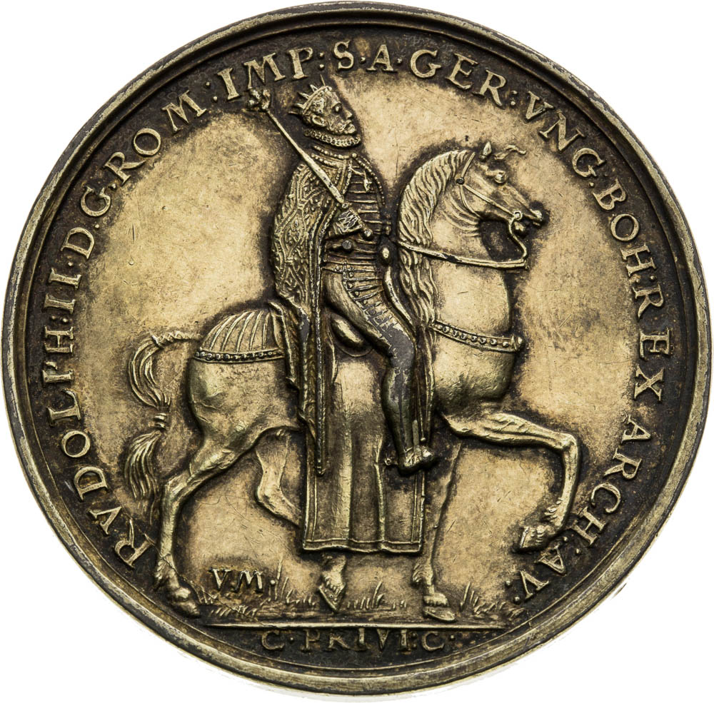 Strieborná medaila 1590 - averz