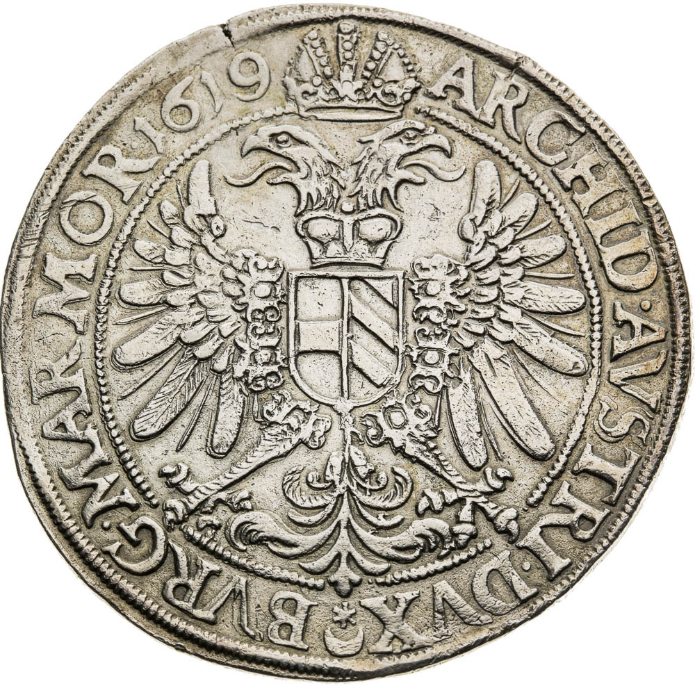 Thaler 1619 - back