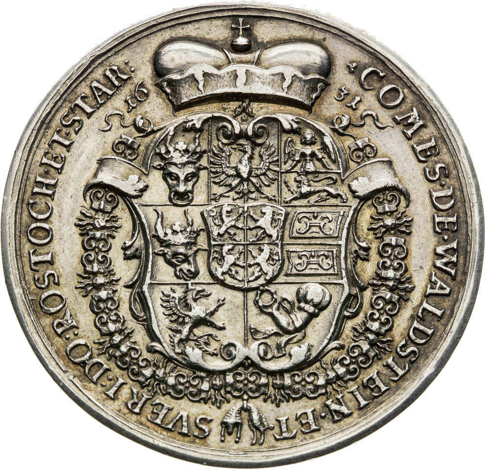 Silver Medal 1631 (1731) - back