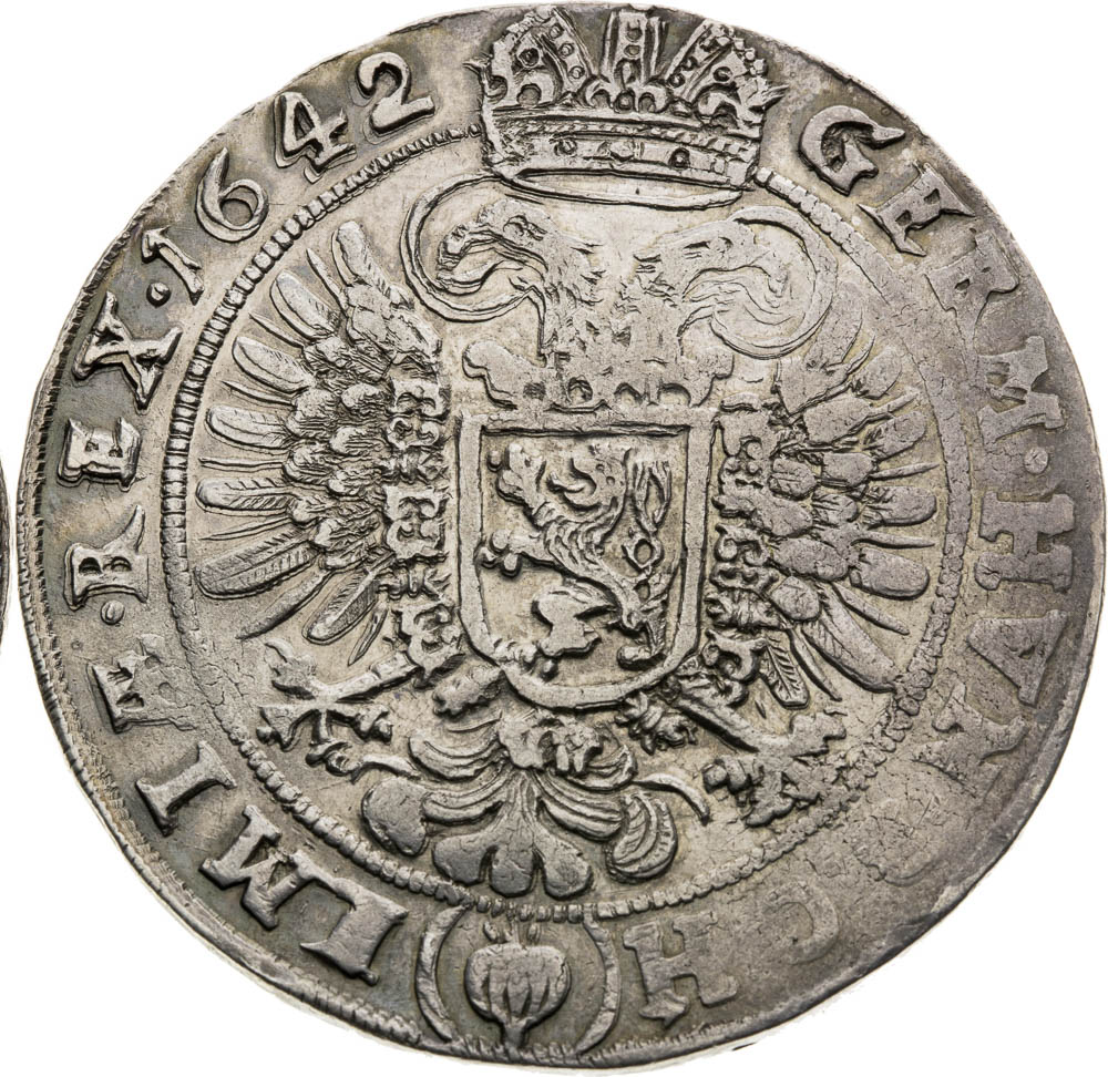 Thaler 1642 - back