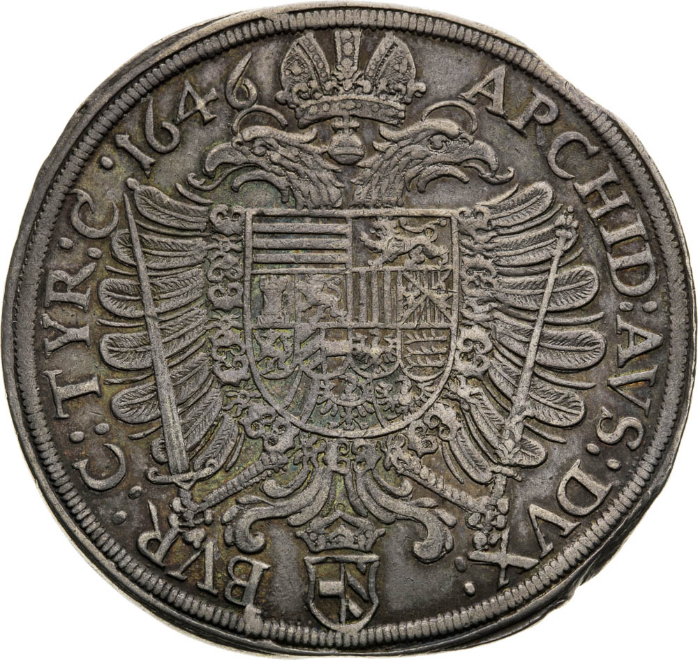 Thaler 1646 - back