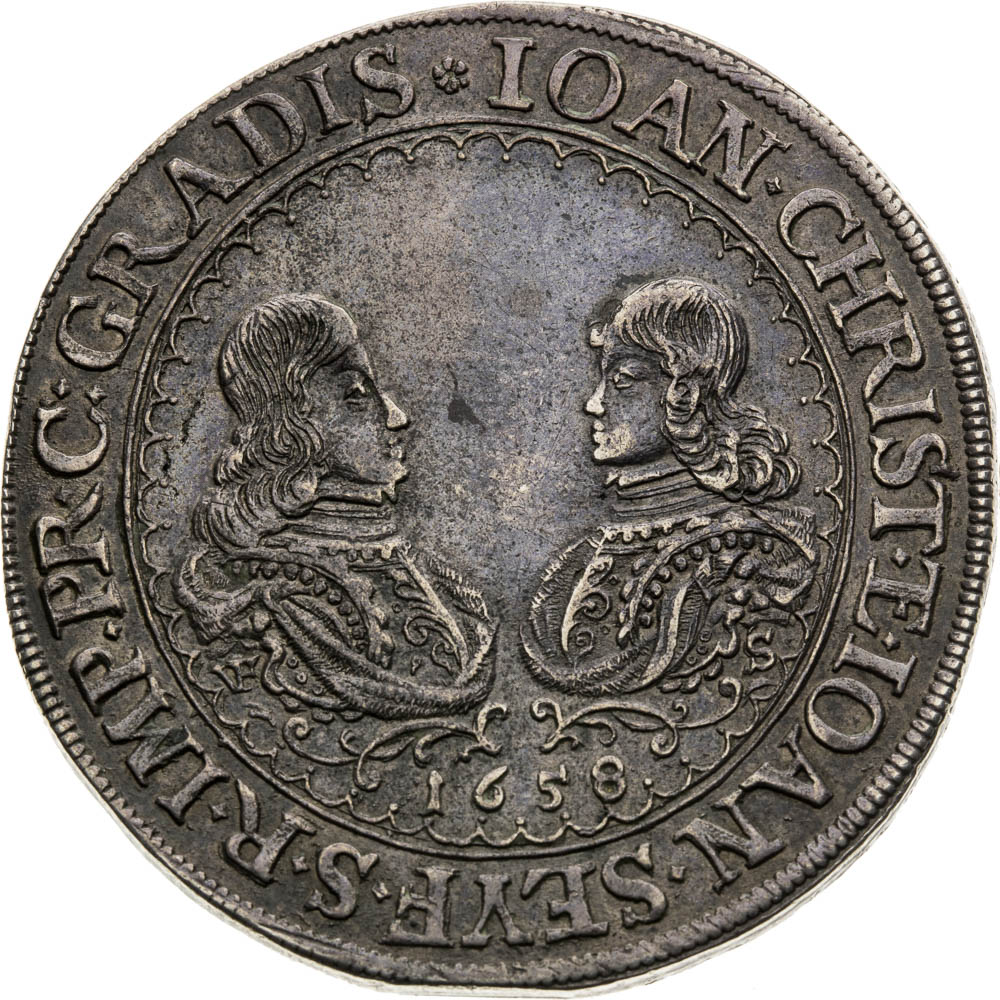 Thaler 1658 - front