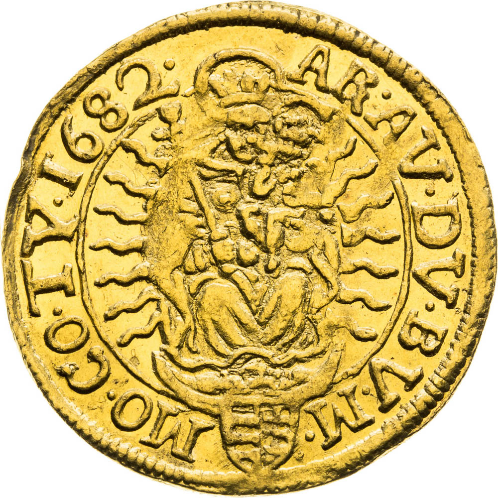 Ducat 1682 - back